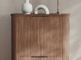 Muebles con ranuras o listones ranurados