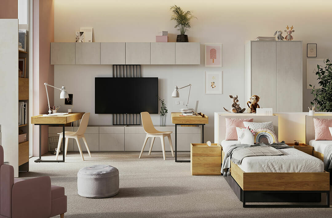 Colección de muebles Orlbale