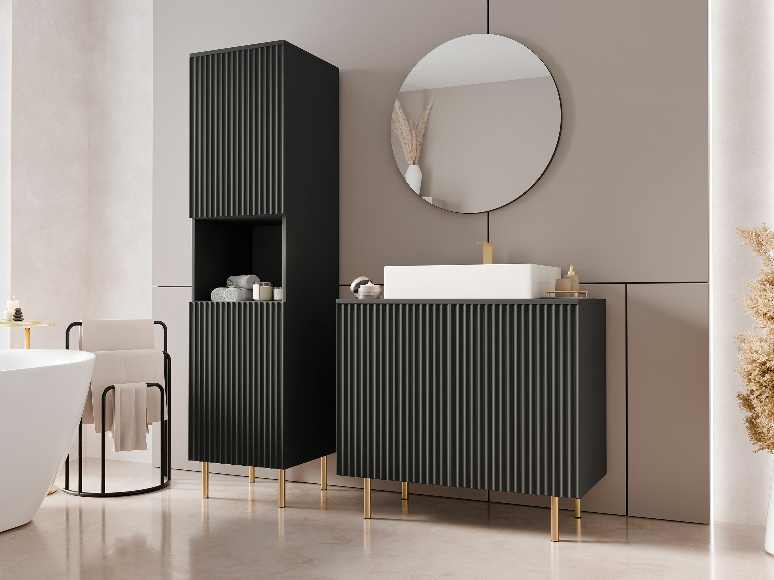 Colección de muebles Virdomi