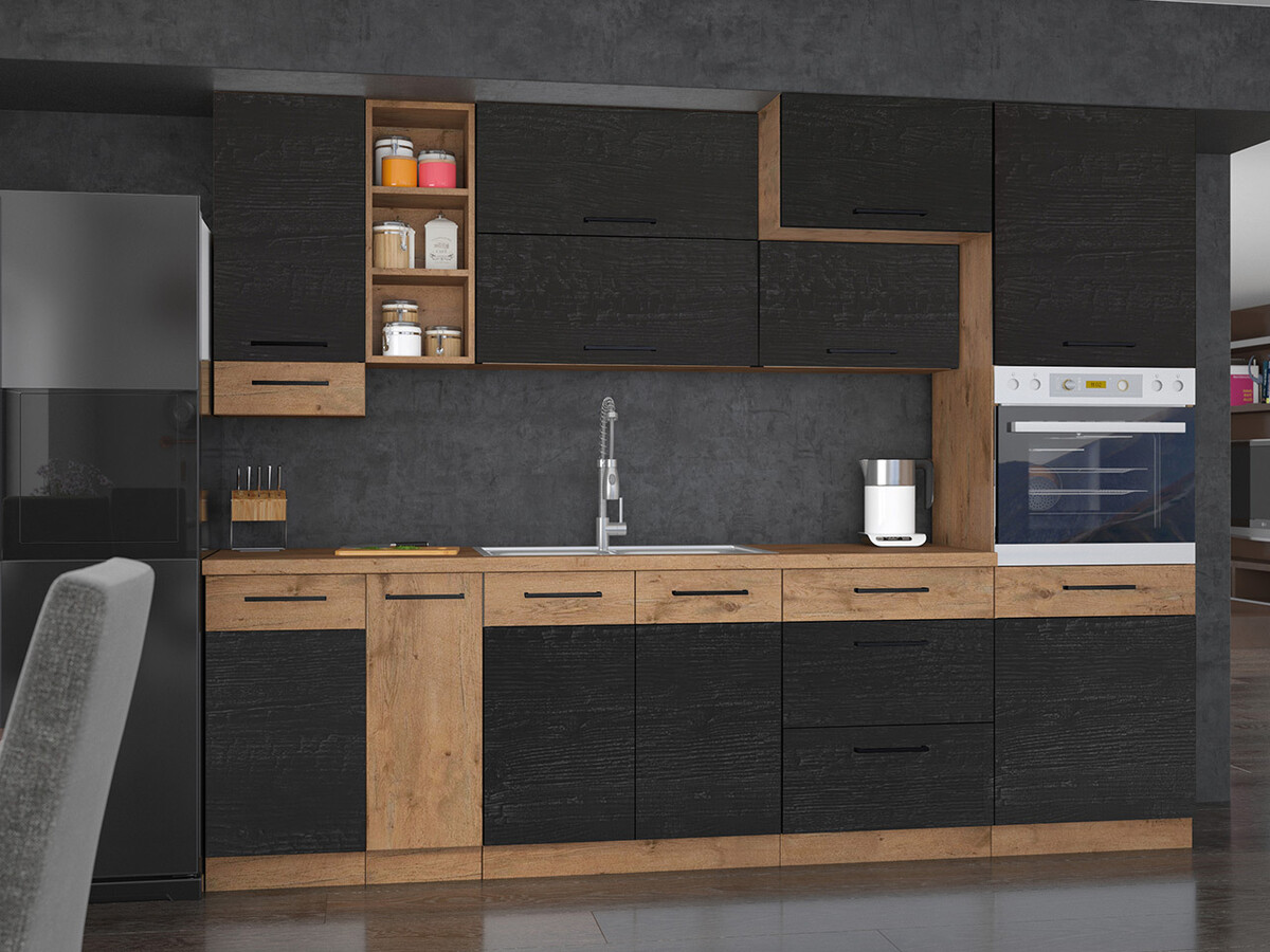 Colección de cocina Wood Dark