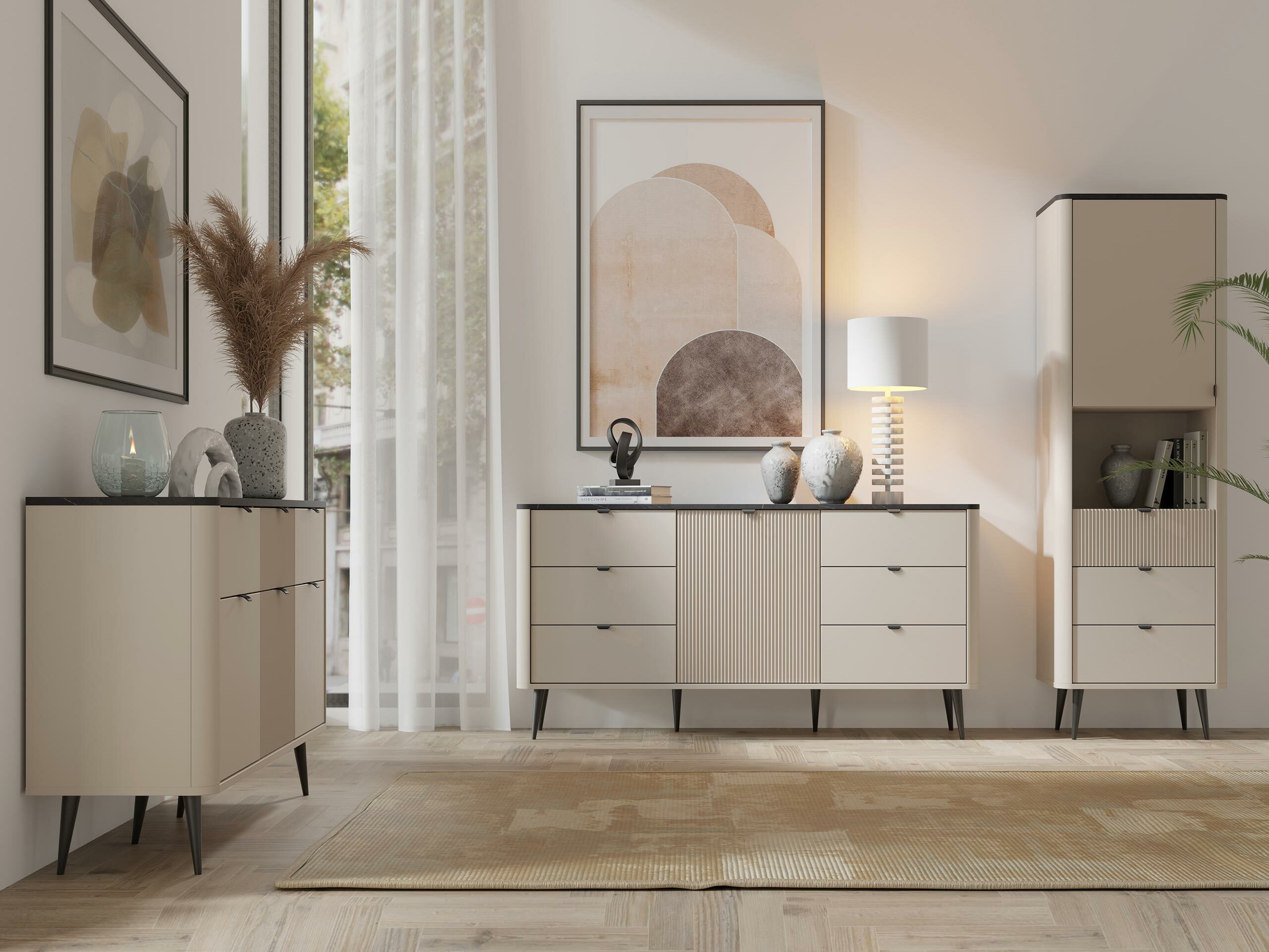 Colección de muebles Lufela