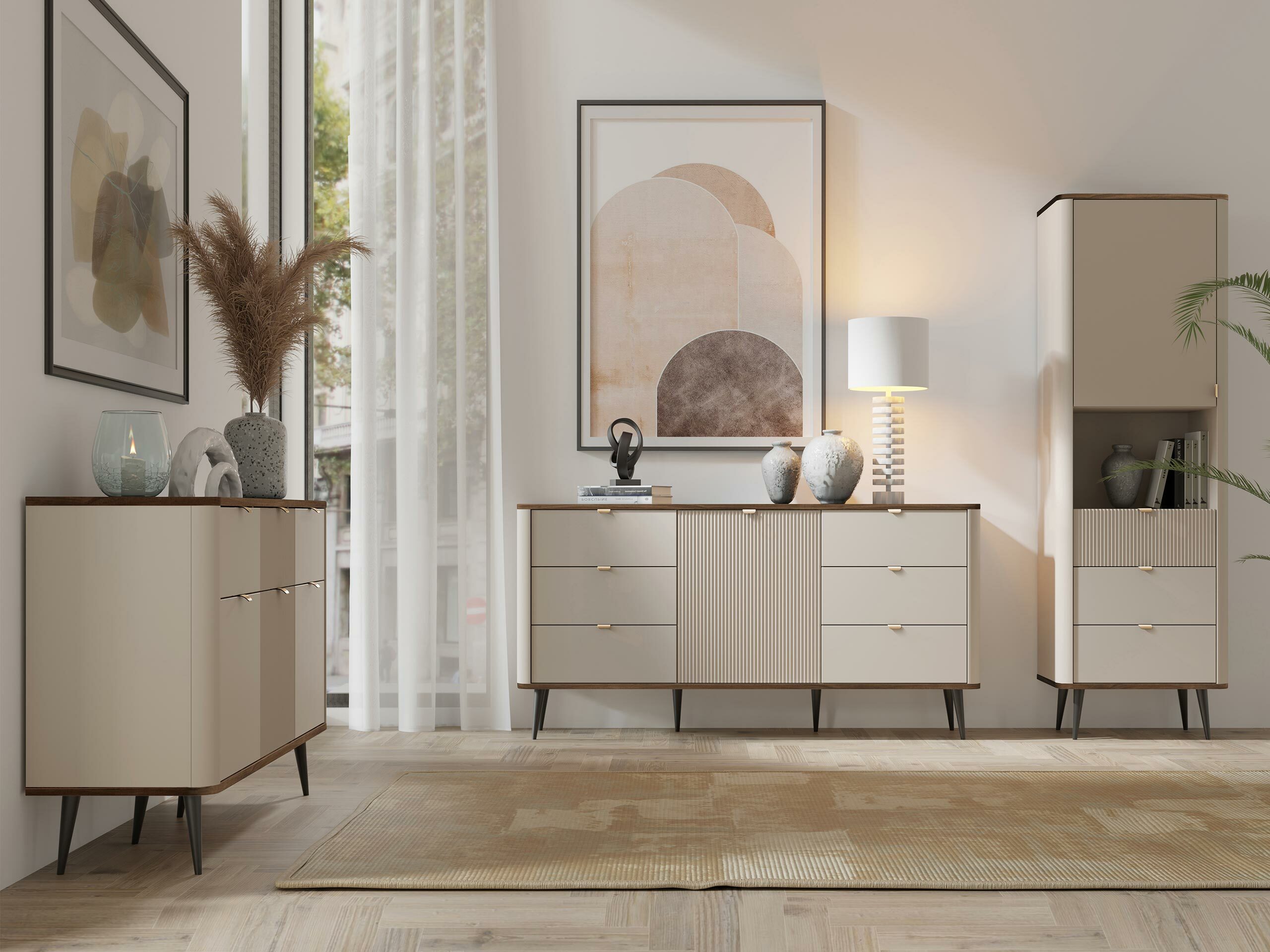 Colección de muebles Lufela