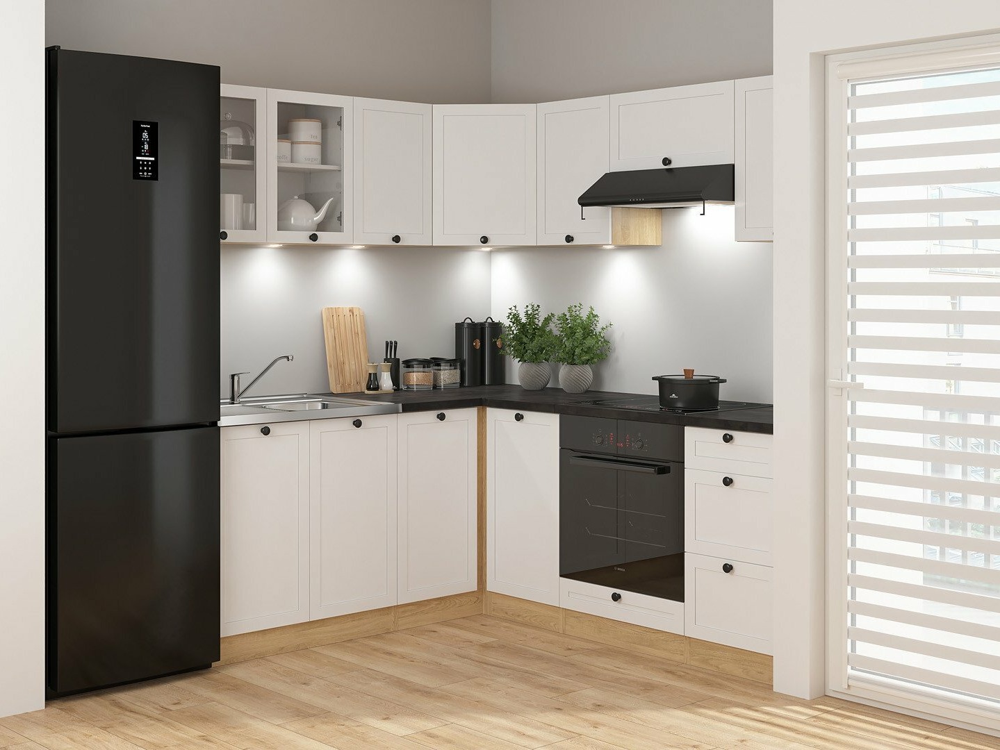 Colección de cocina Classic White Oak