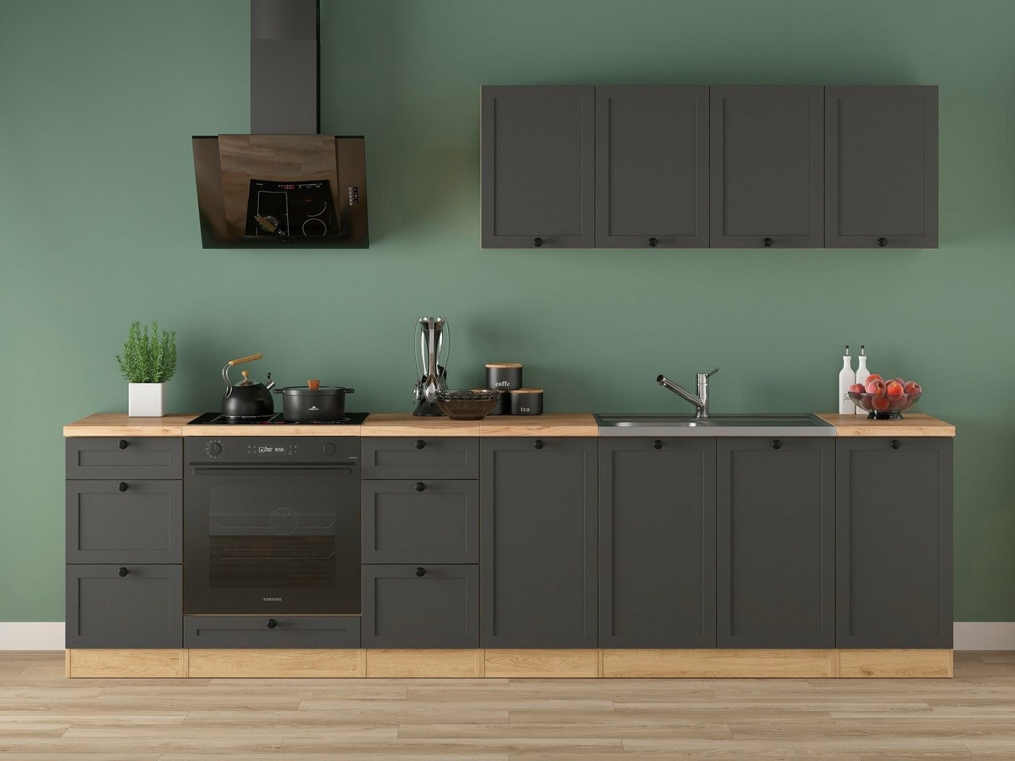 Colección de cocina Classic Grey Oak