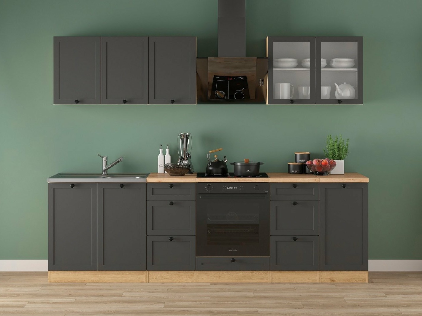 Colección de cocina Classic Grey Oak