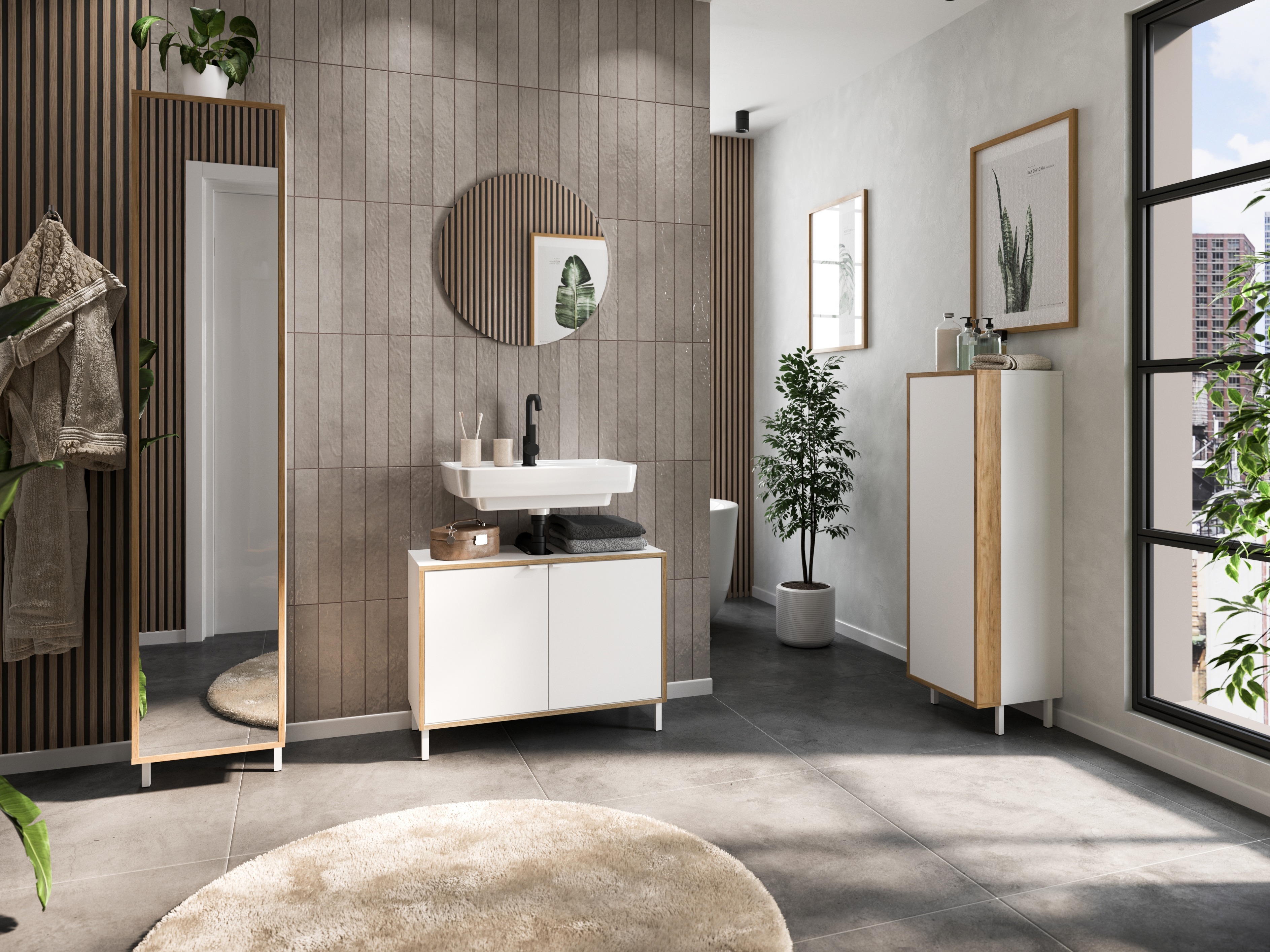 Colección de muebles Fenetro