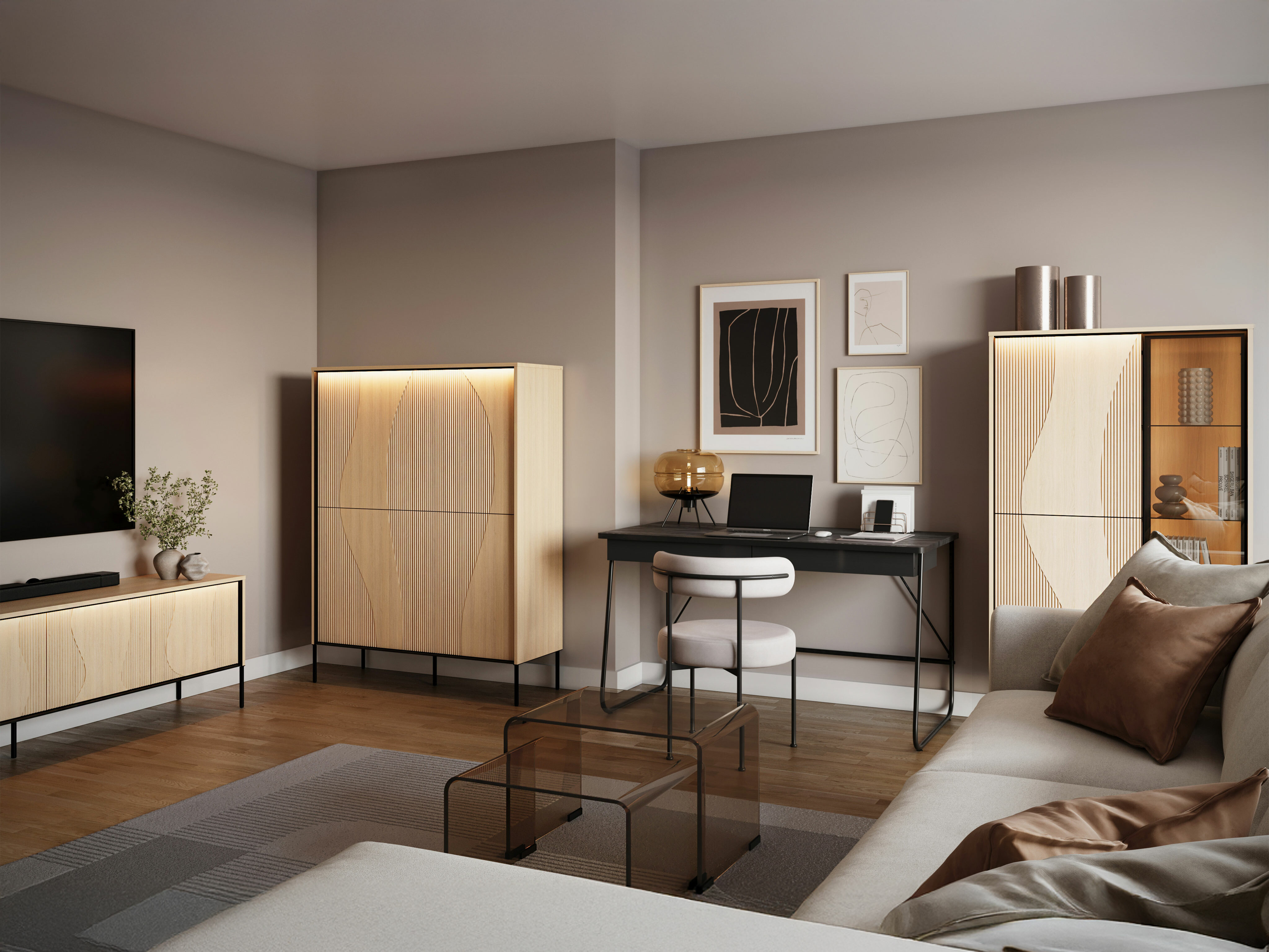 Colección de muebles Elinolo