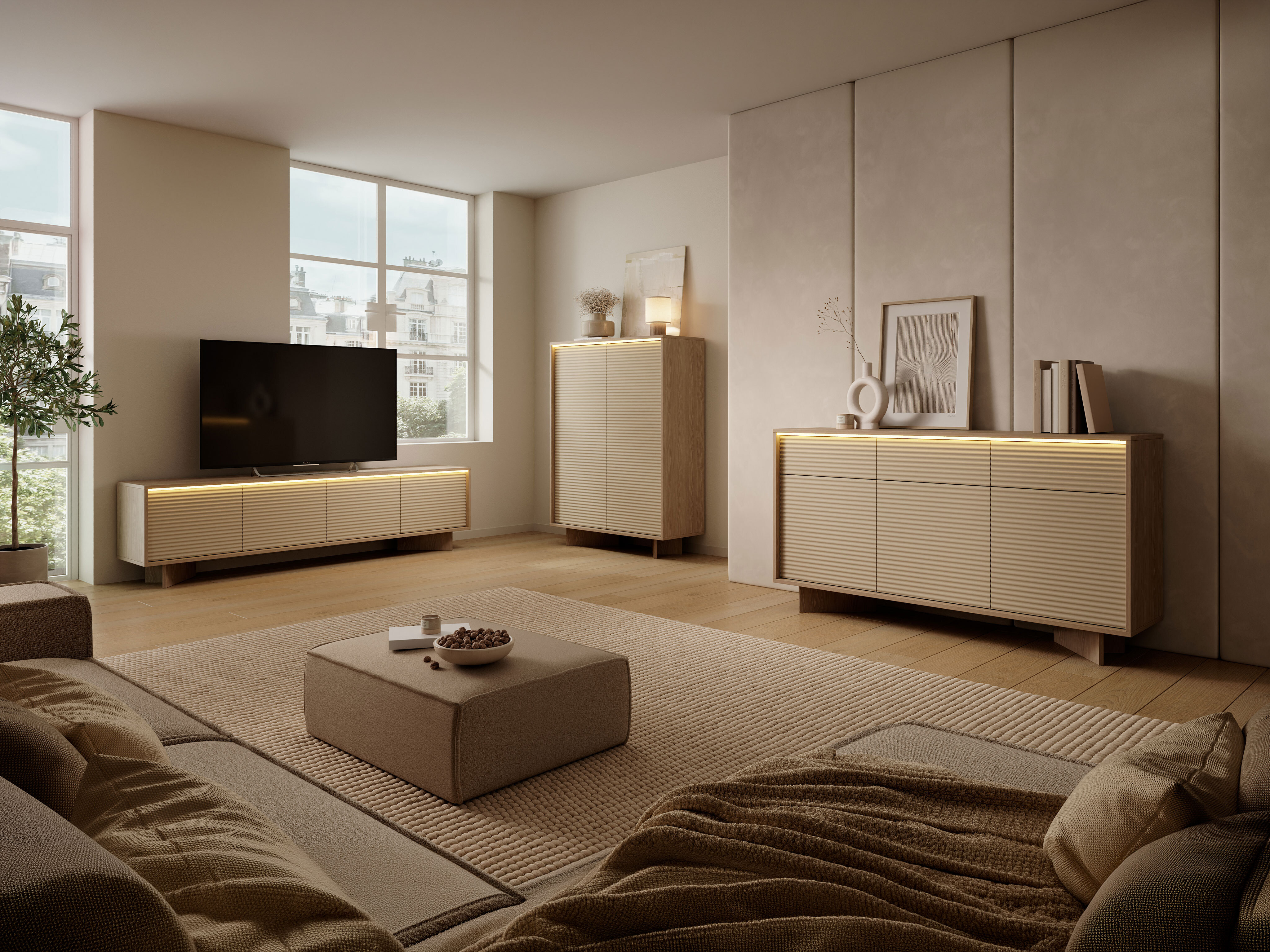 Colección de muebles Nufela