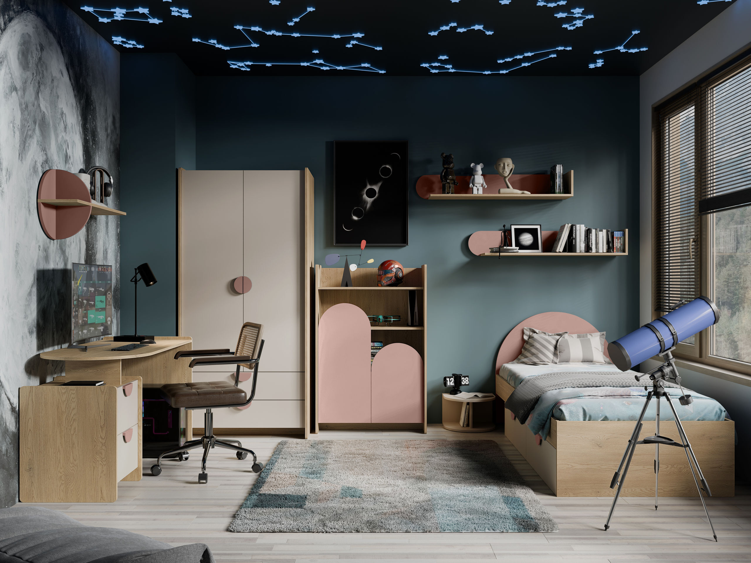 Colección de muebles Fivelbi