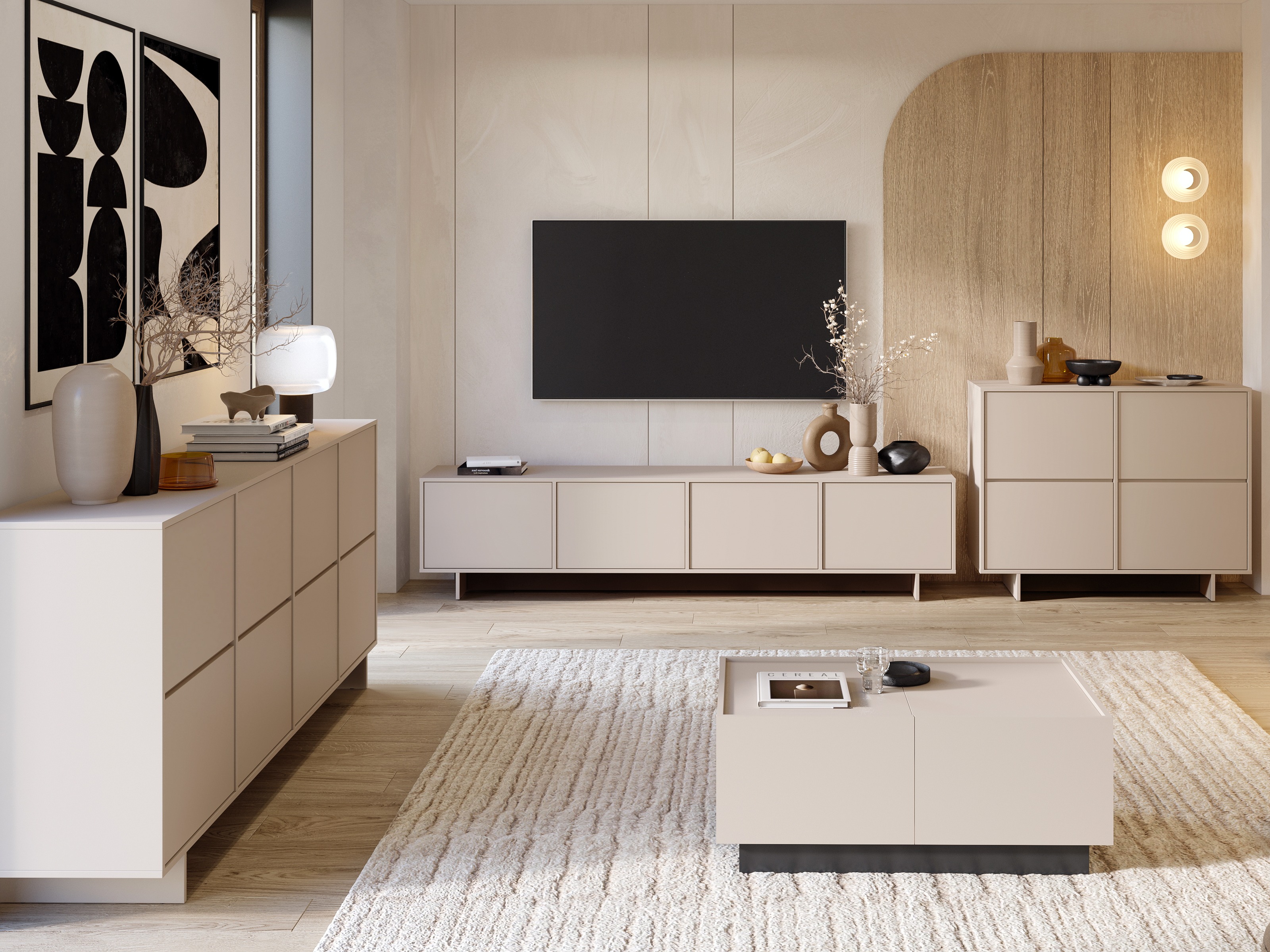 Colección de muebles Cavbali
