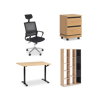 Familia Todos los muebles de oficina en casa
