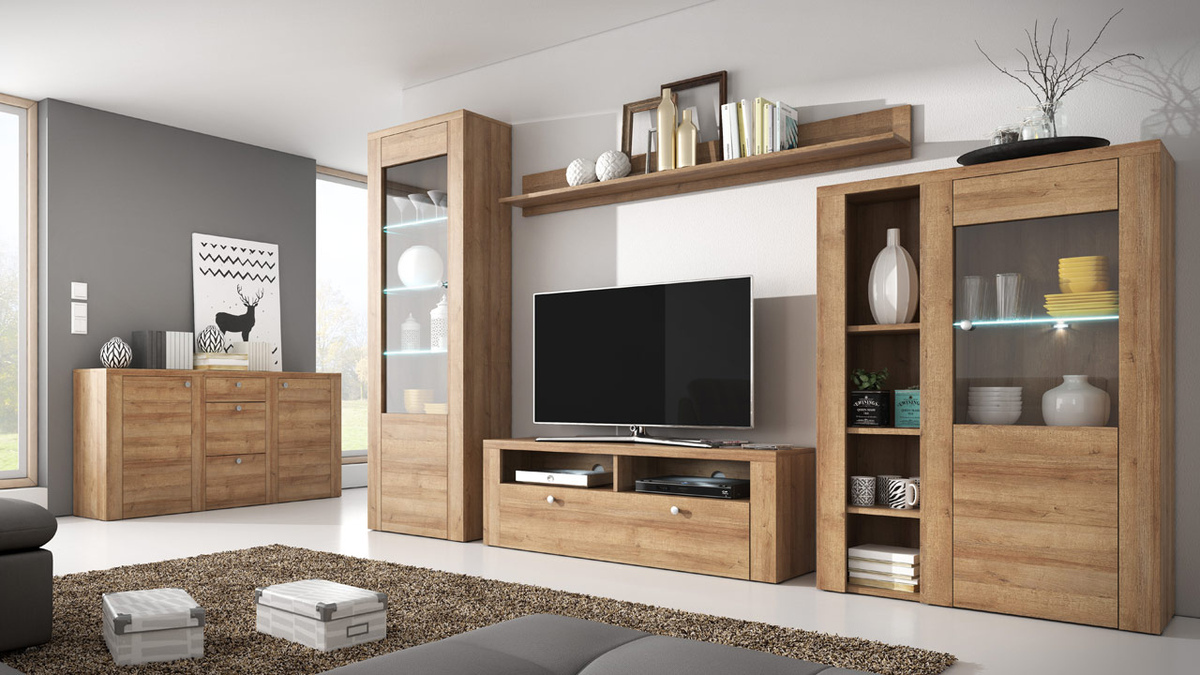 Mueble TV Salelbo 103 (Riviera roble)