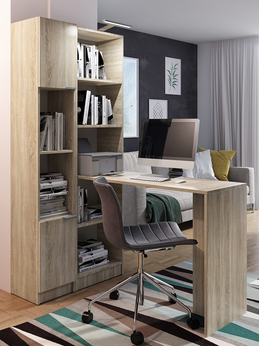 Estantería Dover 112 (Roble Sonoma)