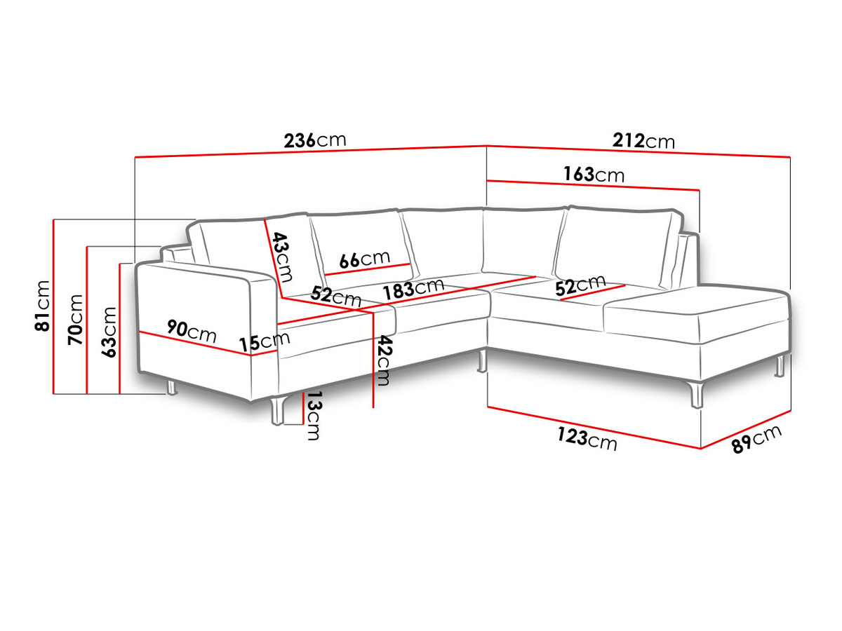 Sofá rinconero Providence 139 (Tiffany 08)