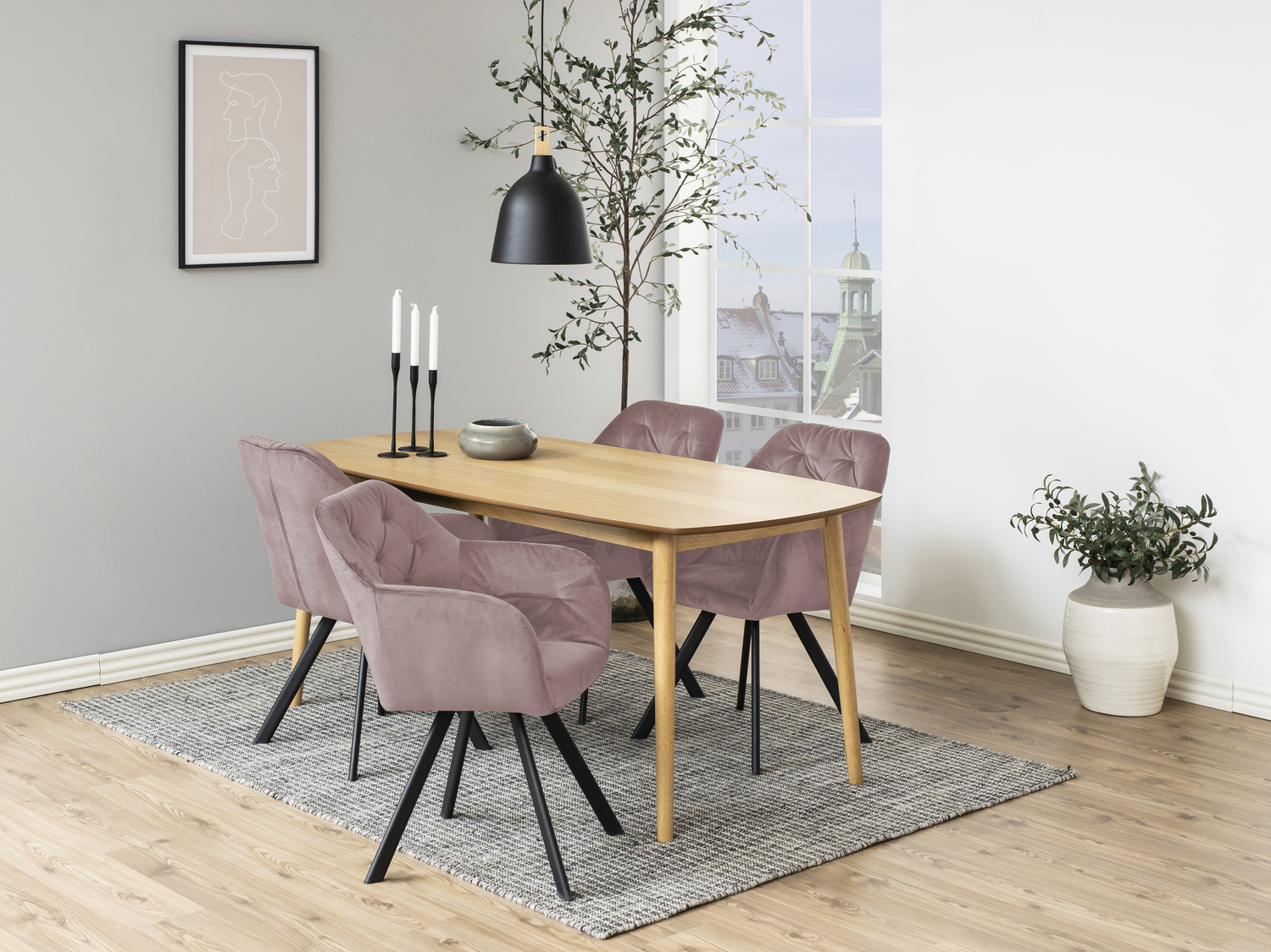 Silla Norsica 270 (Rosa)