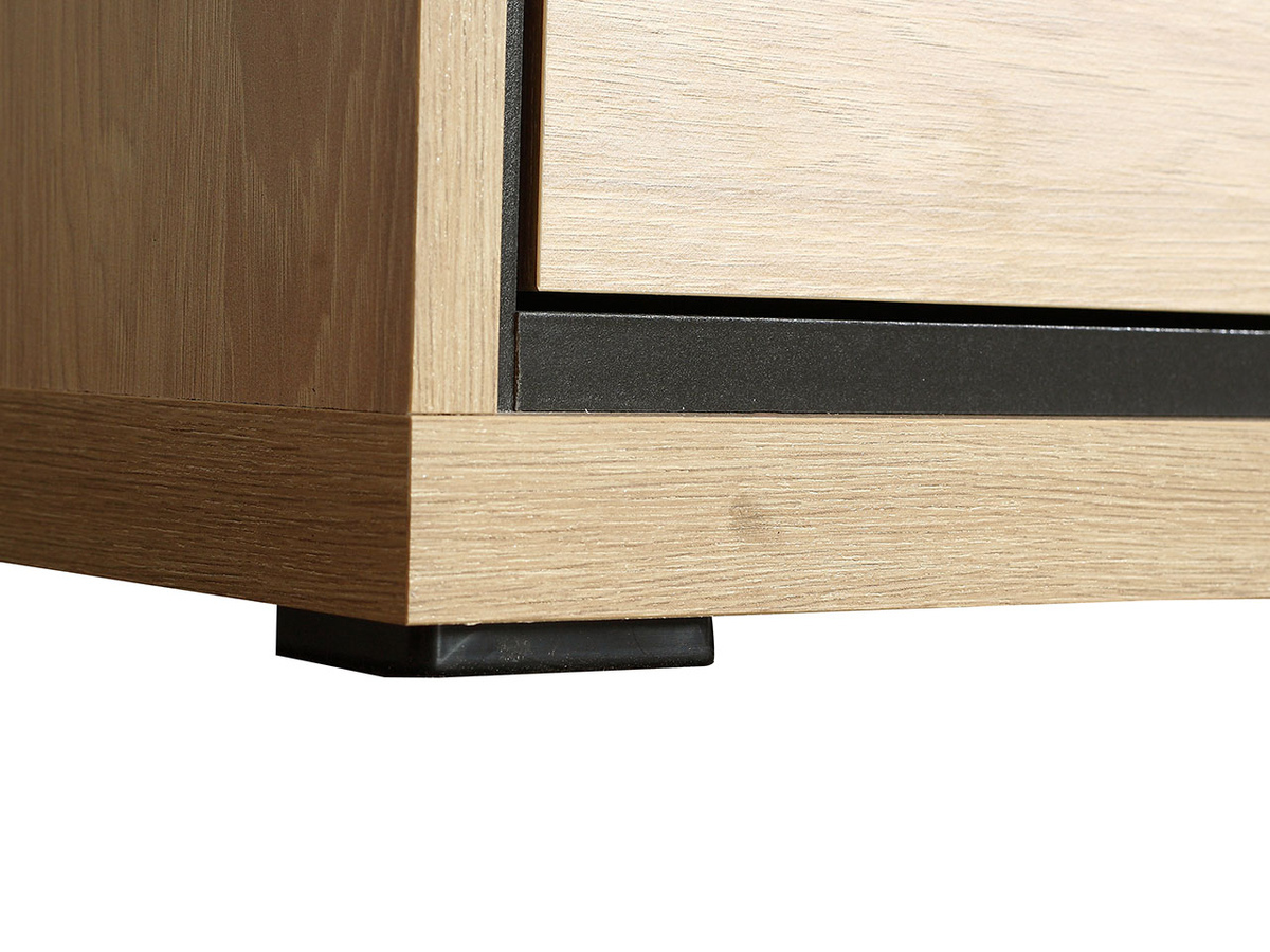 Estantería Etrmoni 108 (Luminoso madera + Roble)