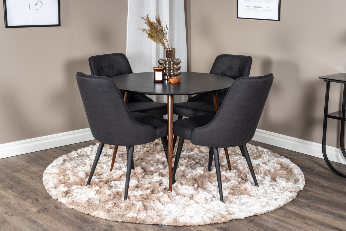 Mesa Dallas 125 (Negro + Nuez)