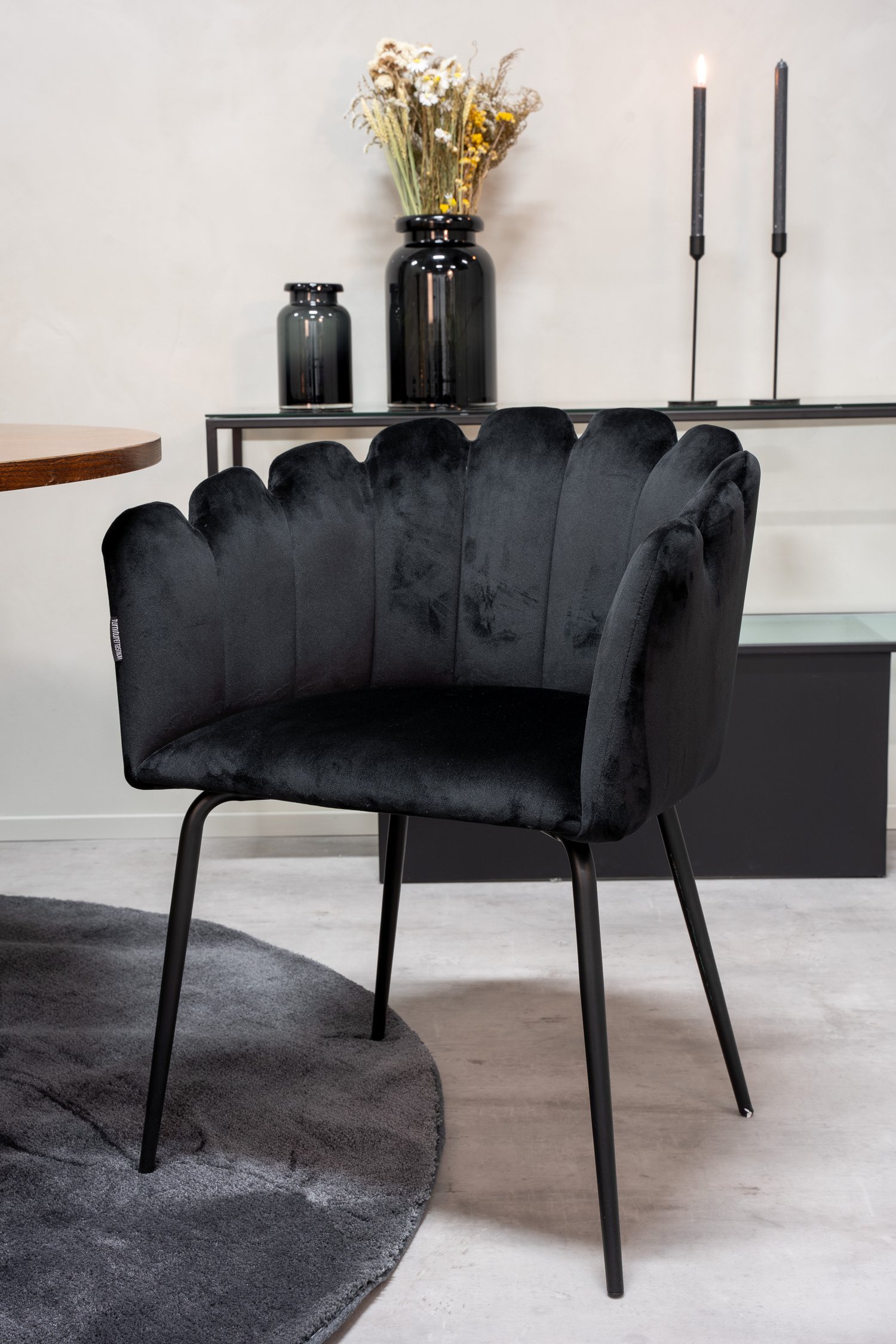 Conjunto de comedor Dallas 310 (Negro)