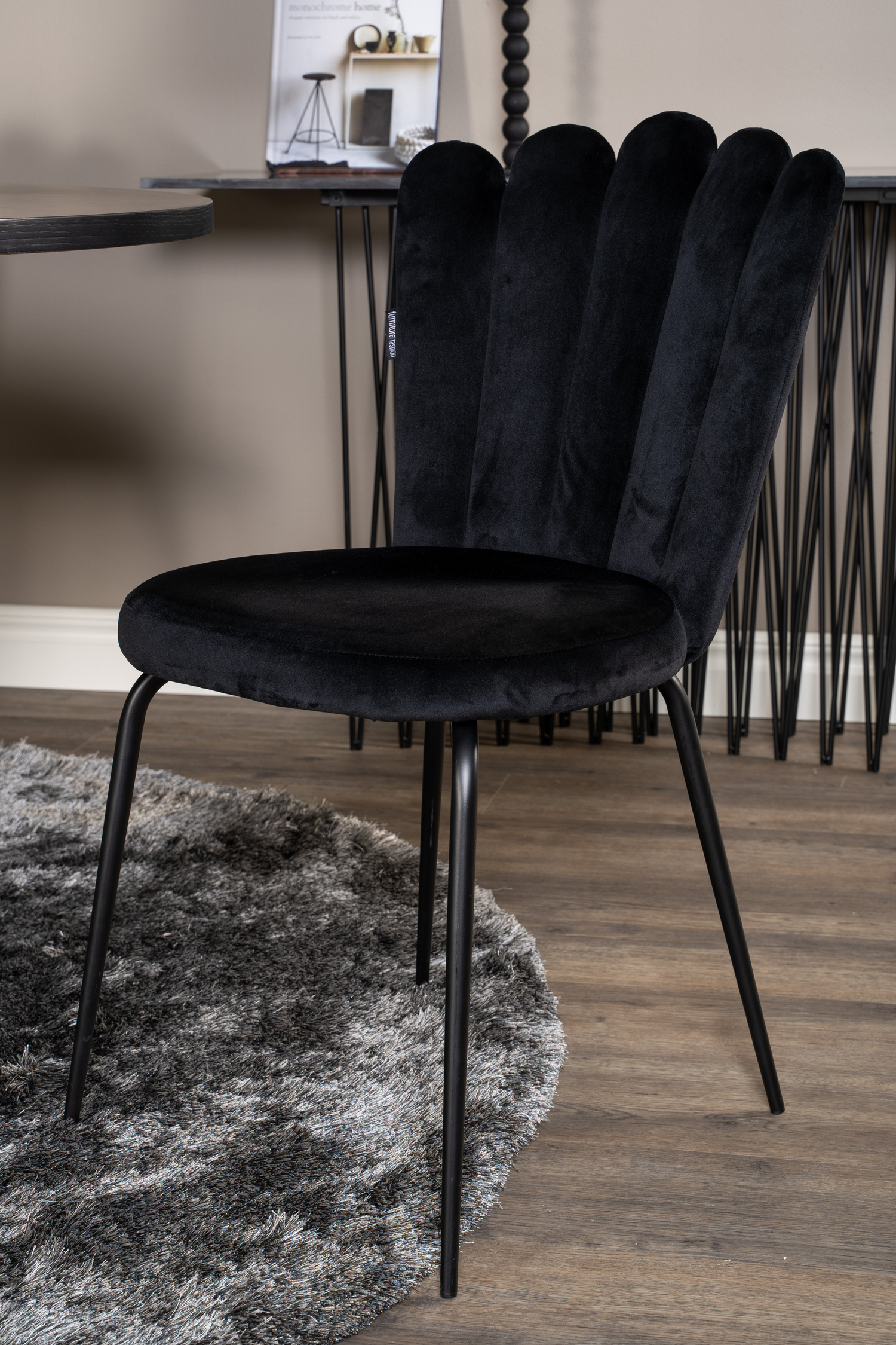 Conjunto de comedor Dallas 316 (Negro)