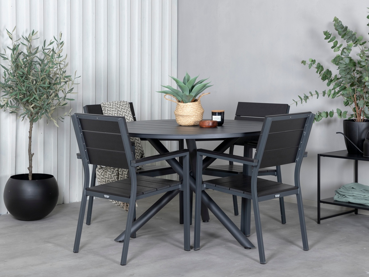 Conjunto de mesa y sillas Dallas 488