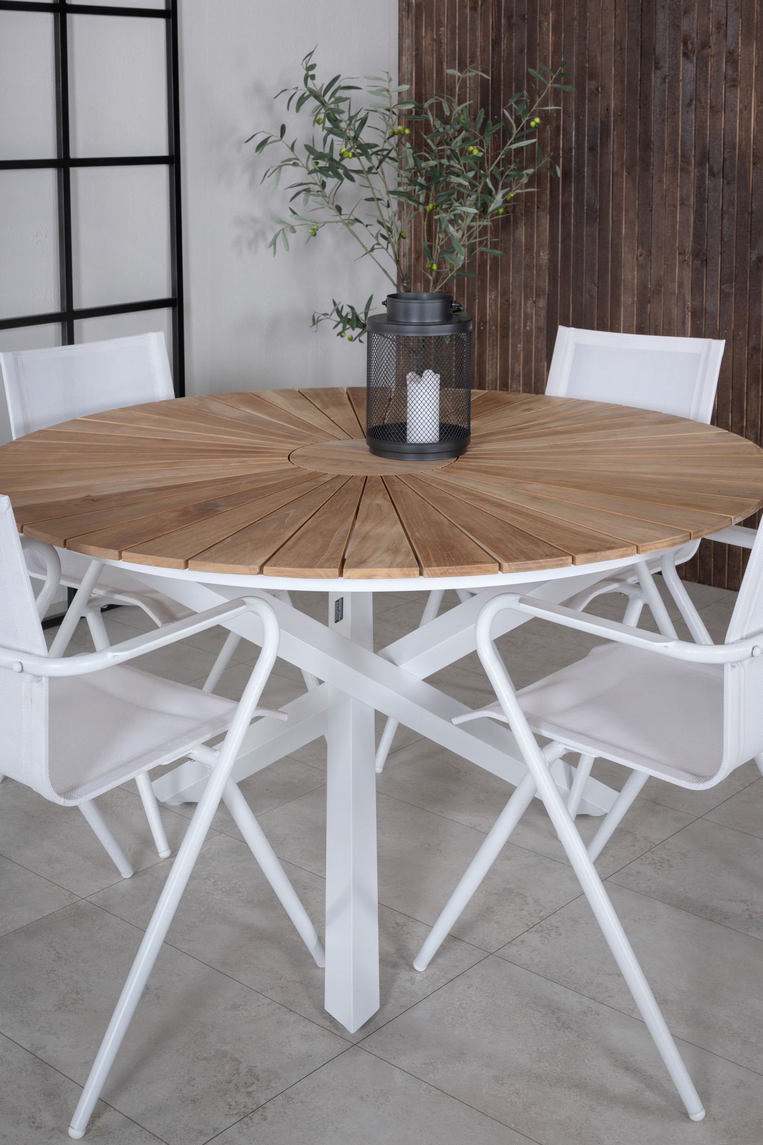 Conjunto de mesa y sillas Dallas 510