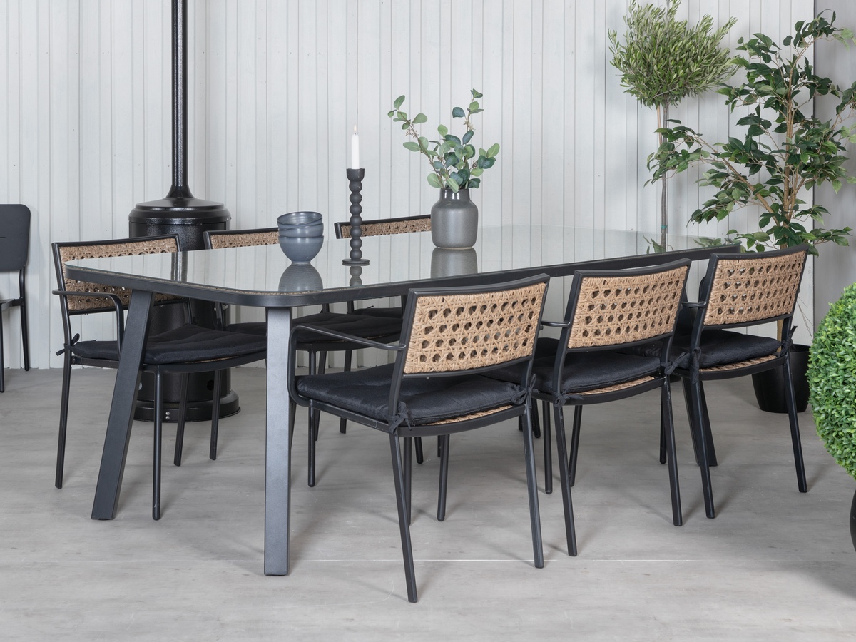 Conjunto de mesa y sillas Dallas 508