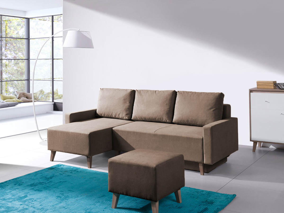 Conjunto de muebles tapizado Delbene 104 (Moric 03)