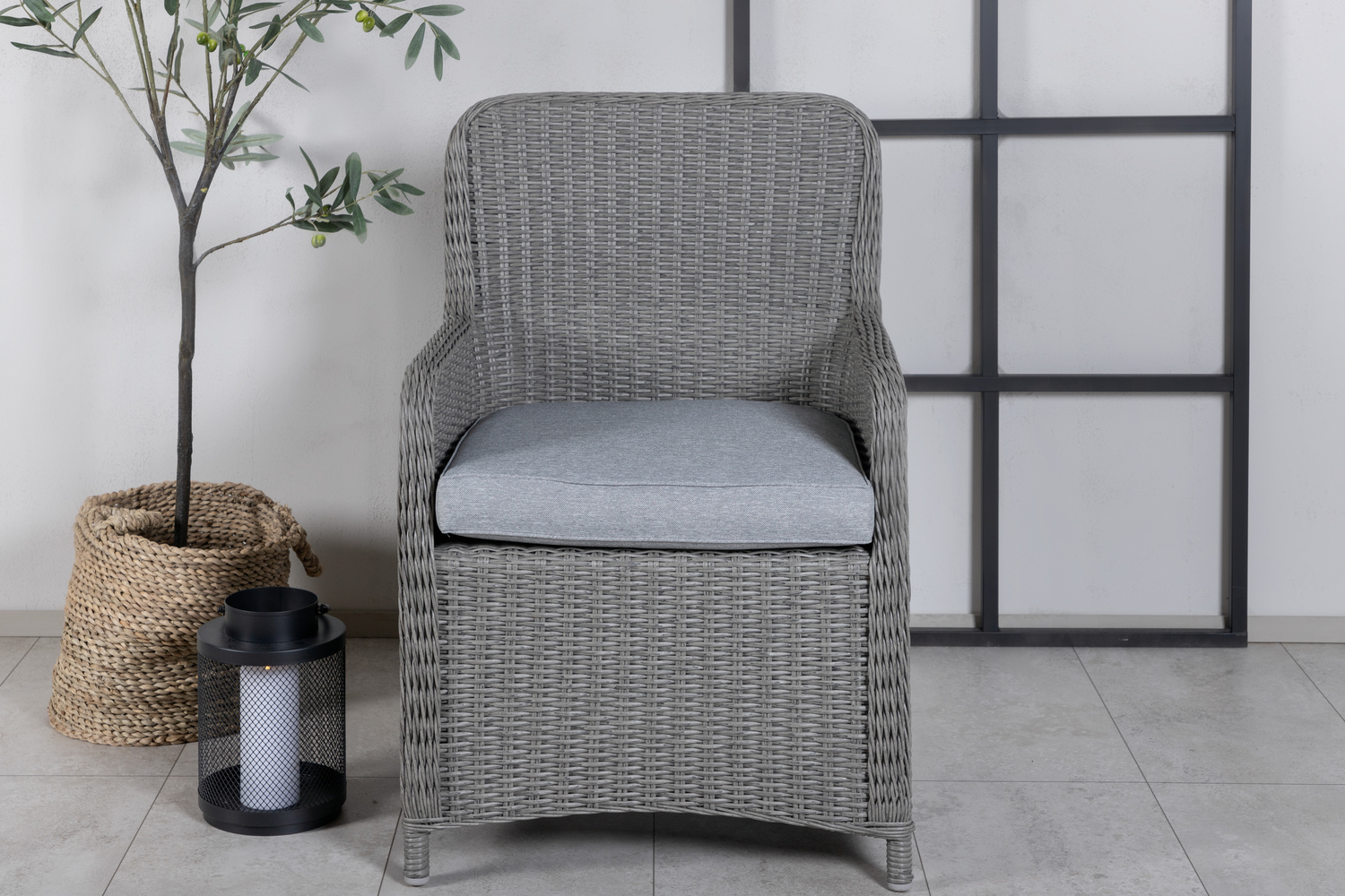 Sillón plara exterior Dallas 680 (Gris)