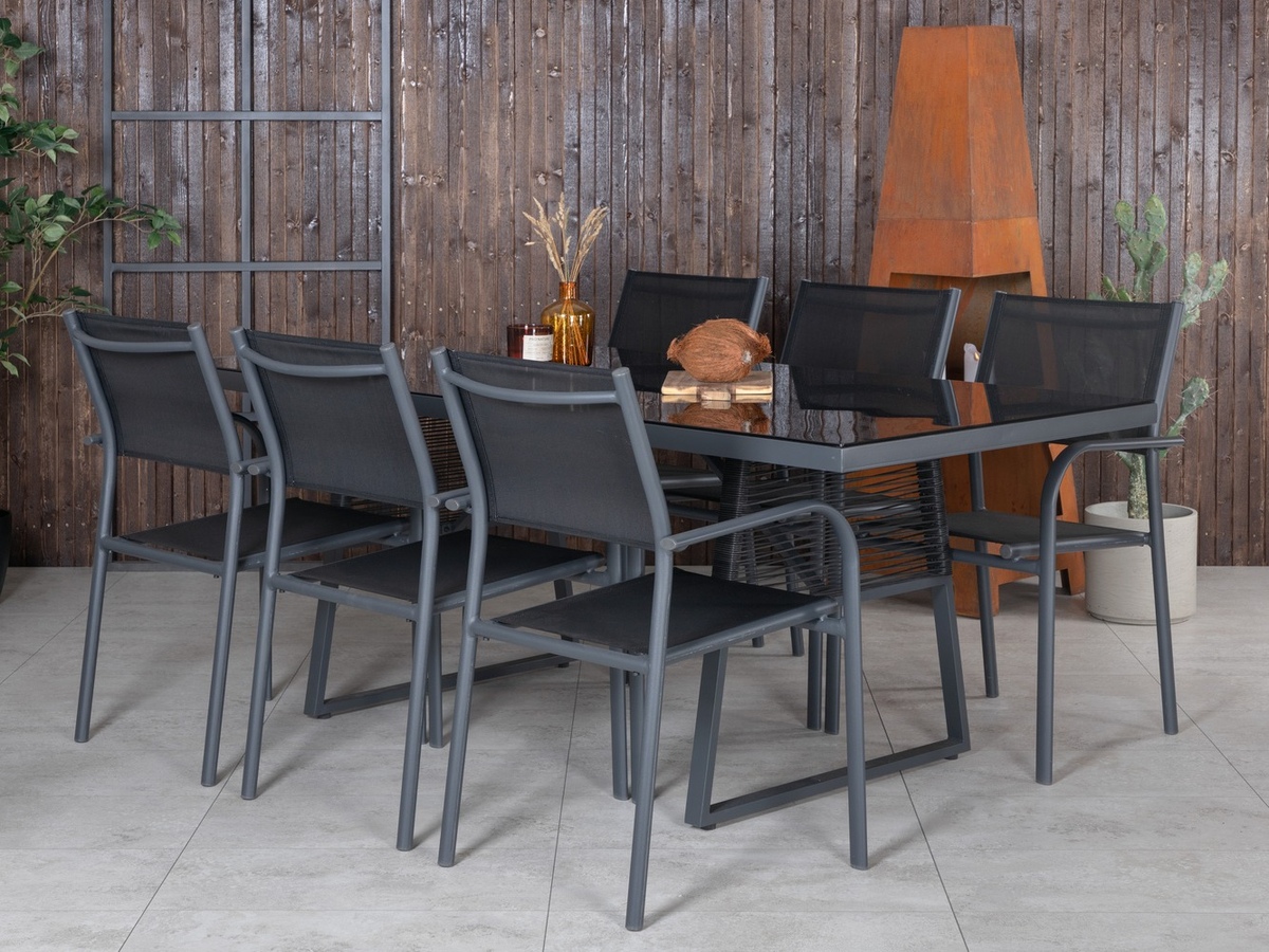 Conjunto de mesa y sillas Dallas 1048