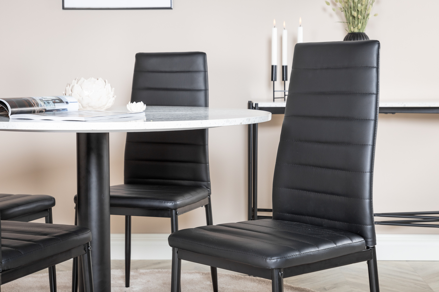 Conjunto de mesas y sillas para comedor Dallas 1165