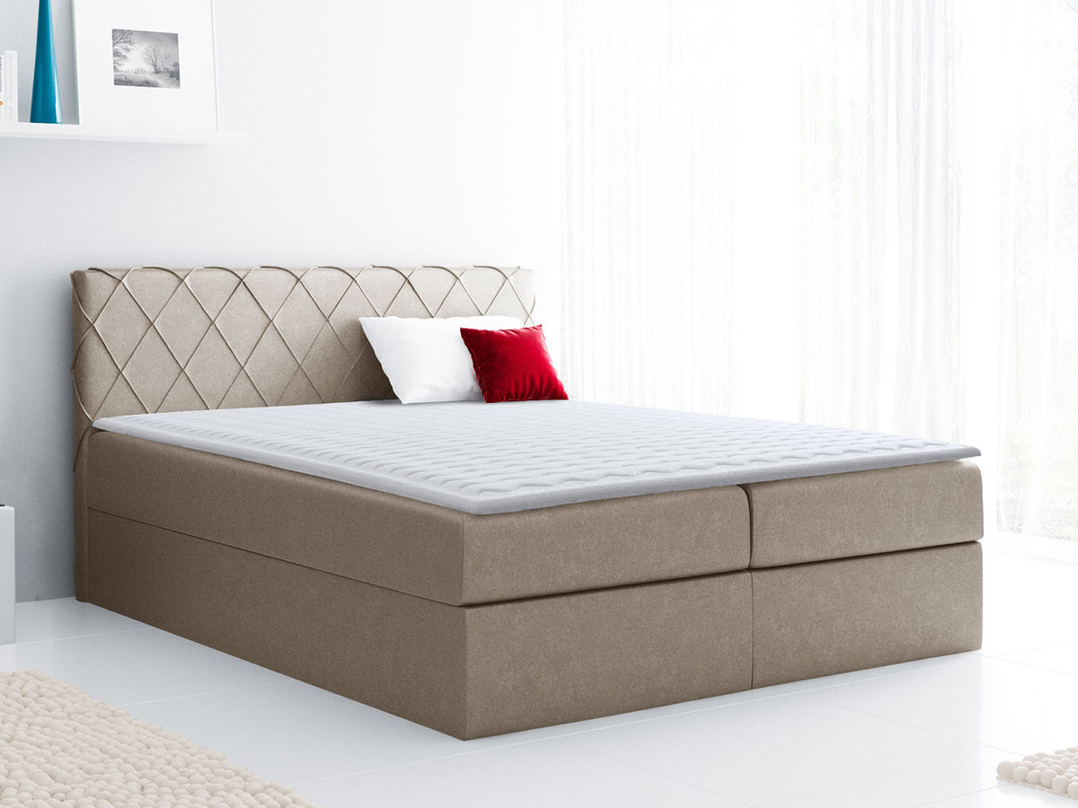 Cama continental Baltimore 127 (Velluto 3)