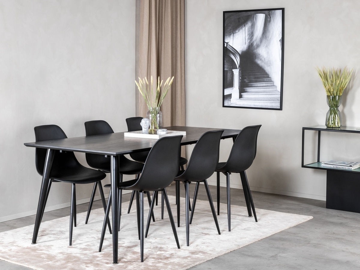 Conjunto de mesas y sillas para comedor Dallas 1337