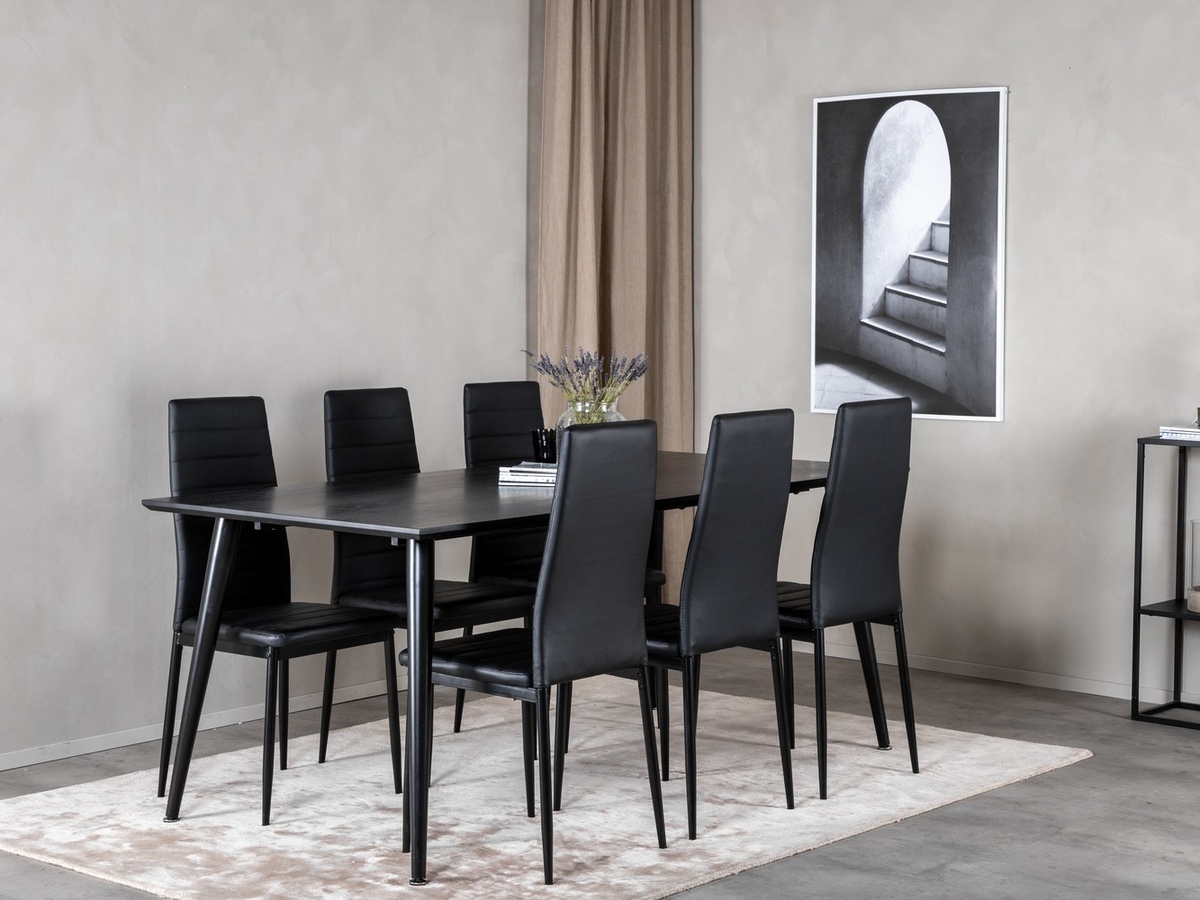 Conjunto de mesas y sillas para comedor Dallas 1339