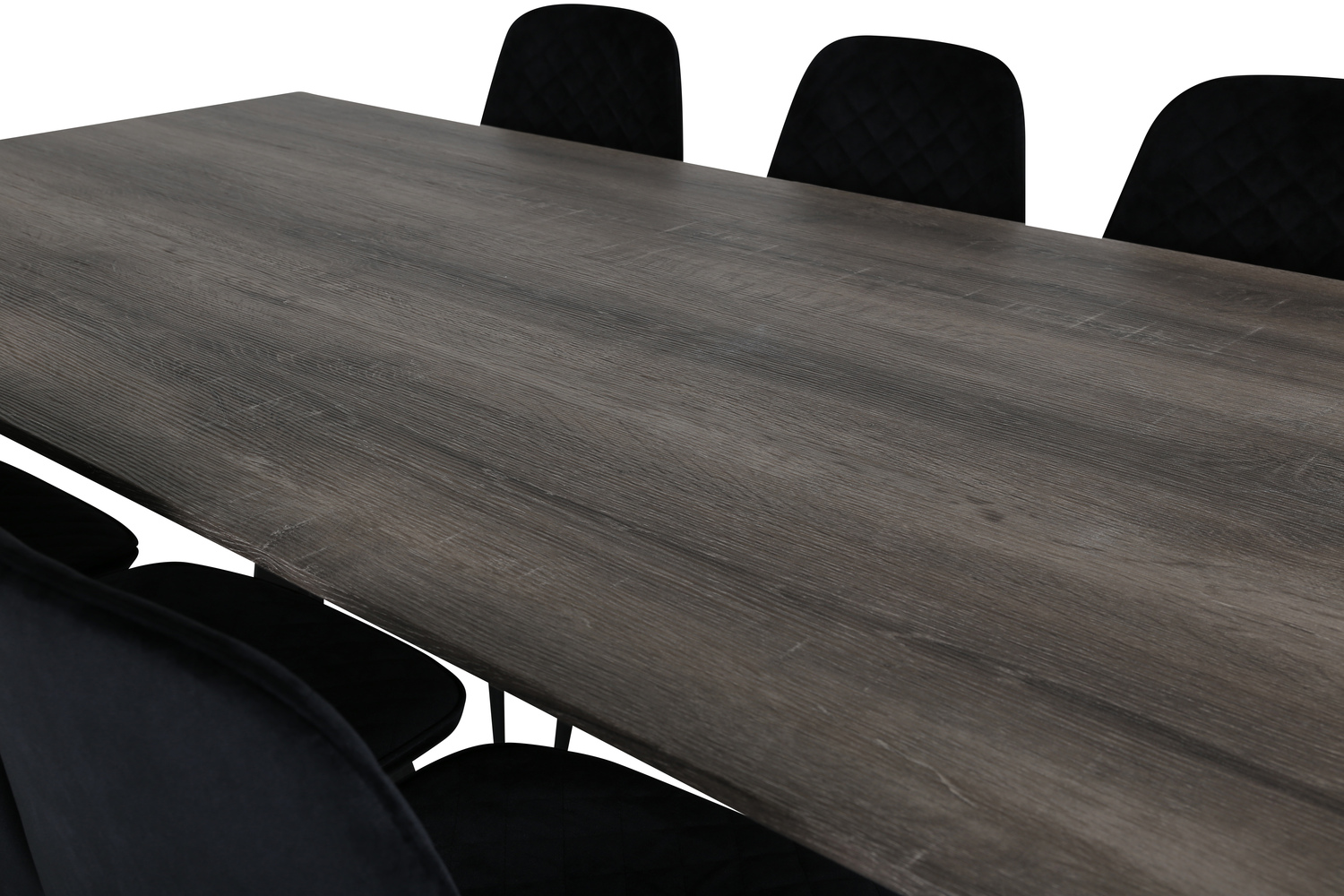 Conjunto de mesas y sillas para comedor Dallas 1357 (Negro)