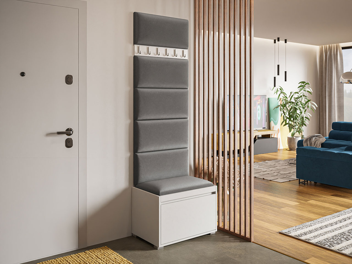 Conjunto para recibidor Comfivo 393 (Blanco + Manila 16)