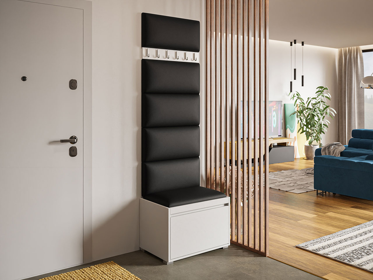 Conjunto para recibidor Comfivo Pinus V (Blanco + Soft 011)