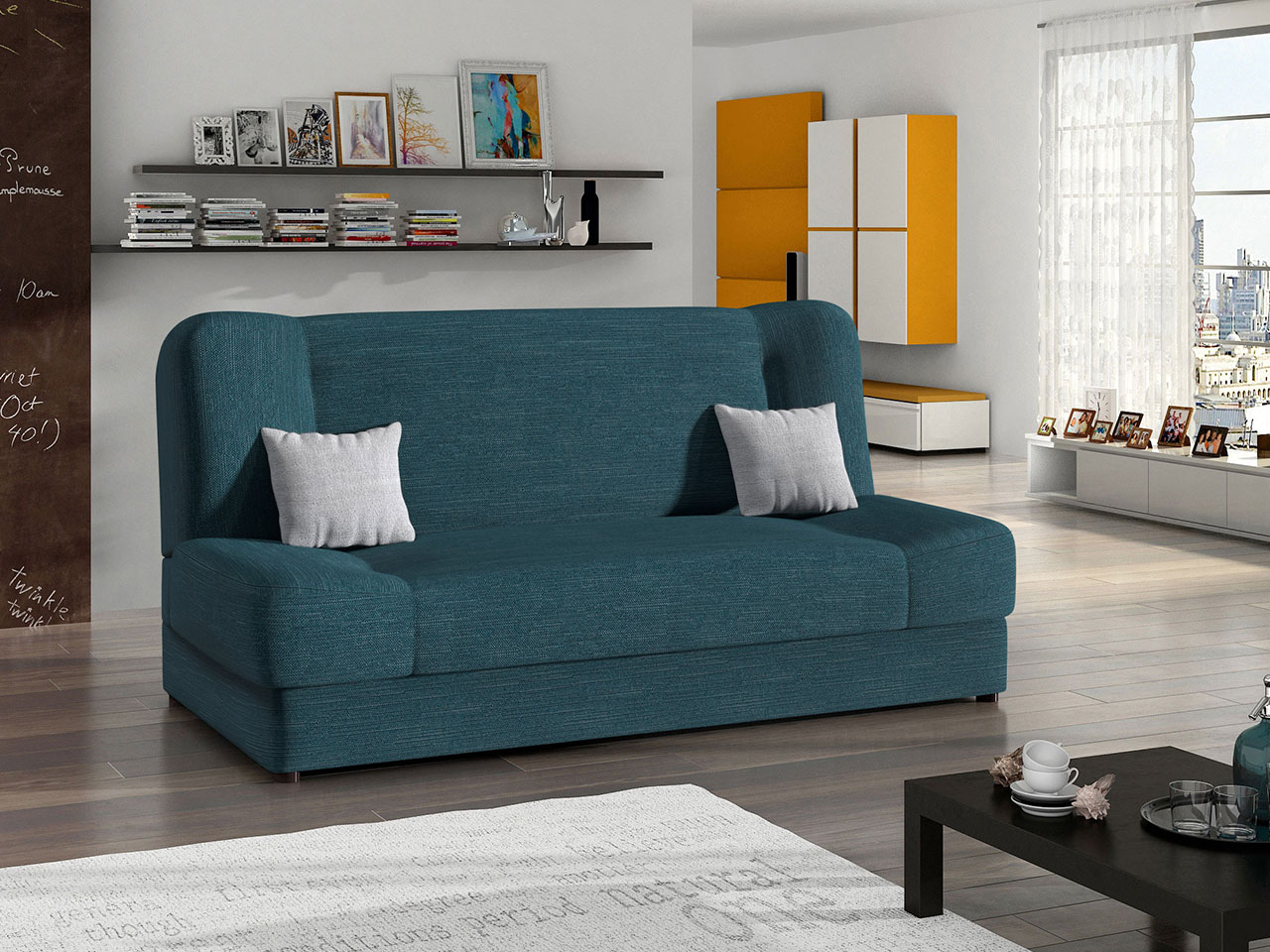 Sofá-cama Comfivo 110 (Terra 15 + Terra 6)