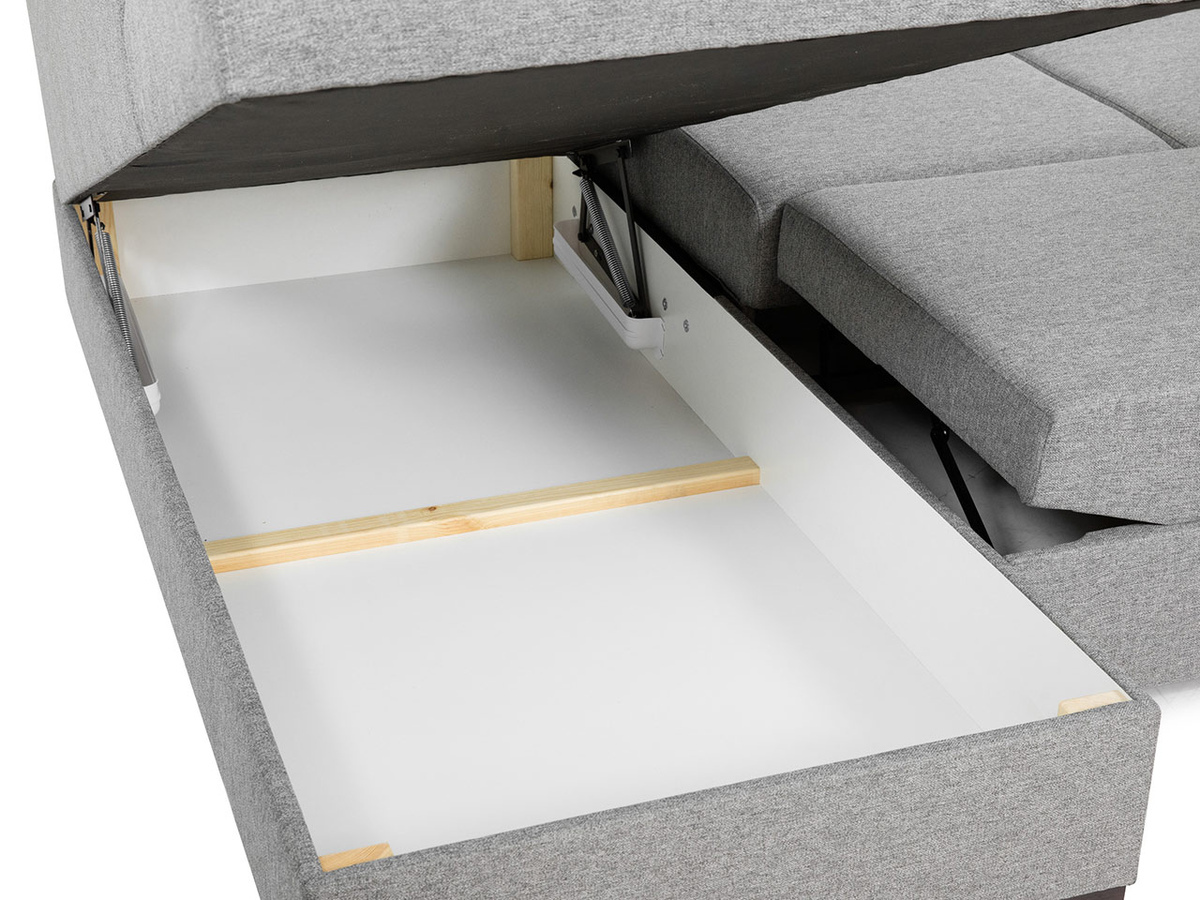 Sofá rinconero Comfivo Flumen I (Soft 017 + Lux 06)