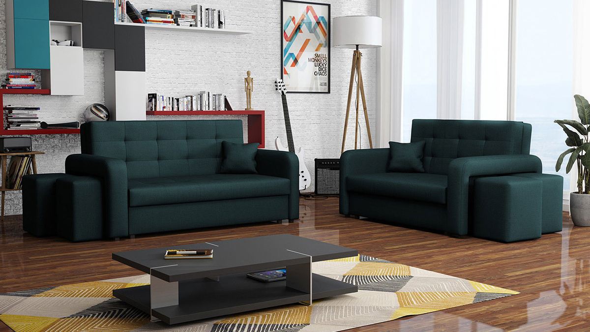 Conjunto de muebles tapizado Columbus 159 (Malmo 81)