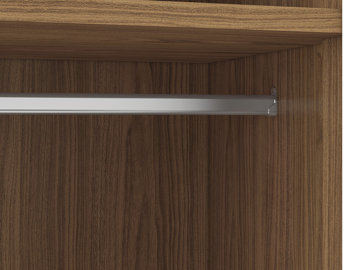 Armario Madison H100 (Blanco brillante)