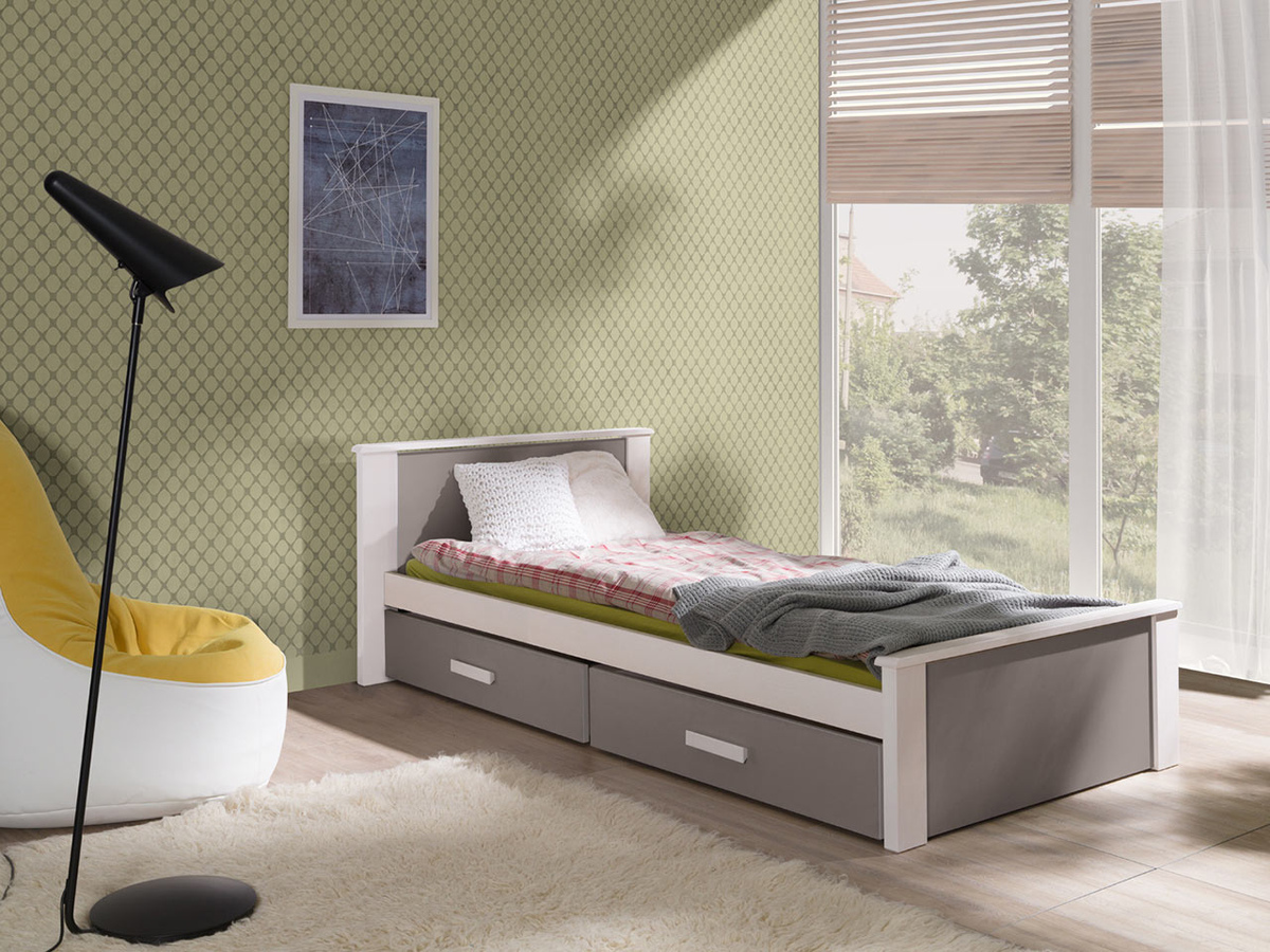 Cama Henderson 115 (Blanco + Trufa)
