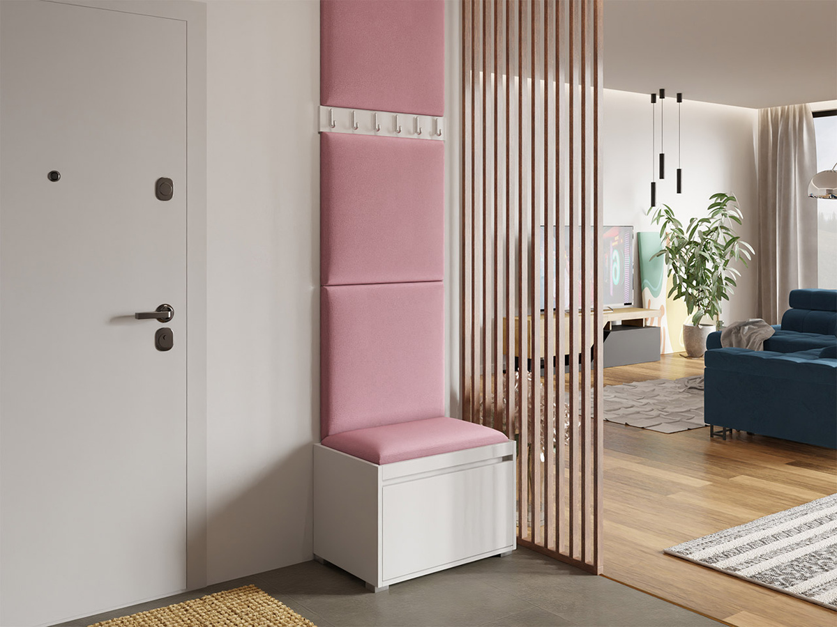 Conjunto para recibidor Comfivo 399 (Blanco + Manila 09)