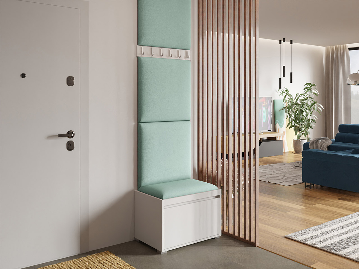 Conjunto para recibidor Comfivo 399 (Blanco + Manila 11)