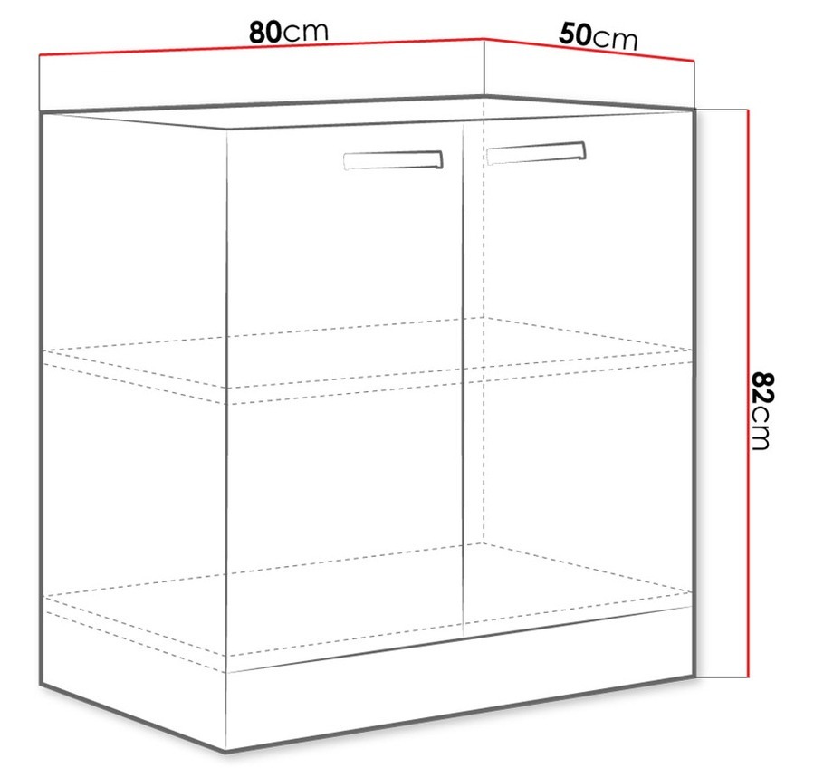 Armario modular con puertas. Multi Cream 112