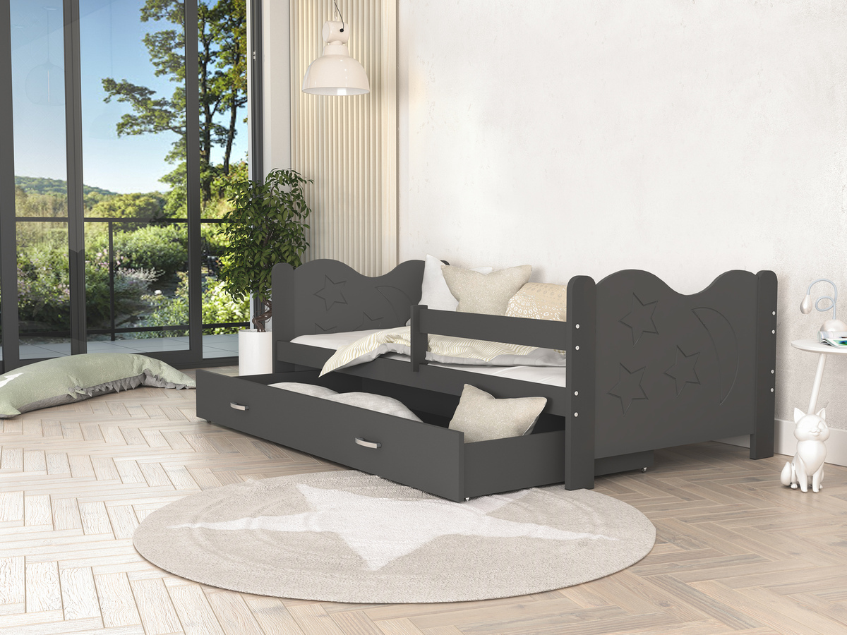 Cama Aurora 124 (Gris)