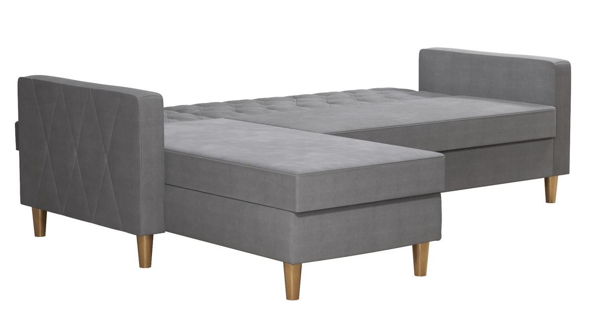 Sofá rinconero CosmoLiving by Cosmopolitan 104 (Gris)