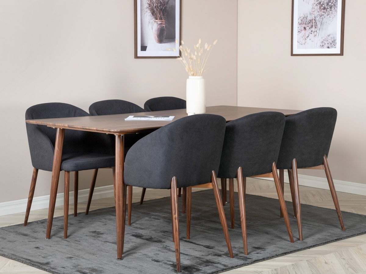 Conjunto de mesas y sillas para comedor Dallas 1801