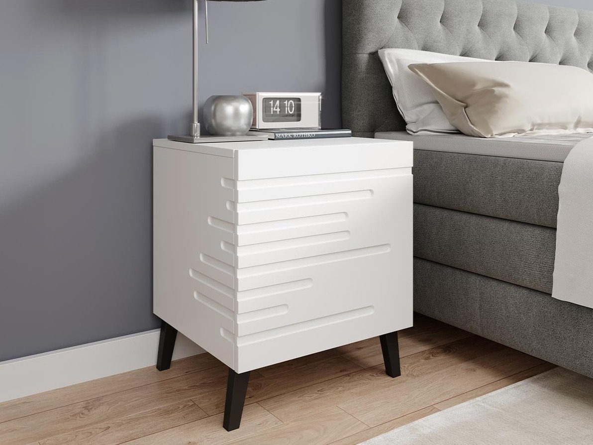 Conjunto de mesitas de noche Charlotte 141 (Blanco)