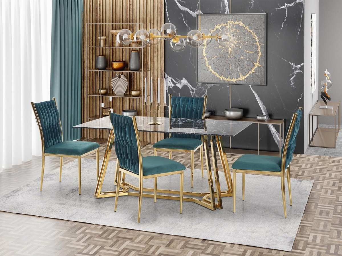 Conjunto de mesas y sillas para comedor Houston 1140