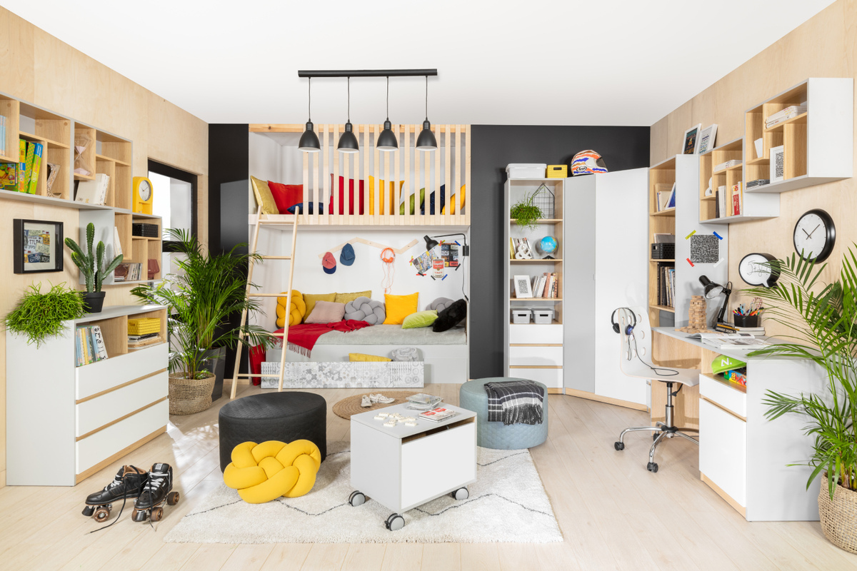 Cómoda Nuevaru 102 (Blanco brillante)